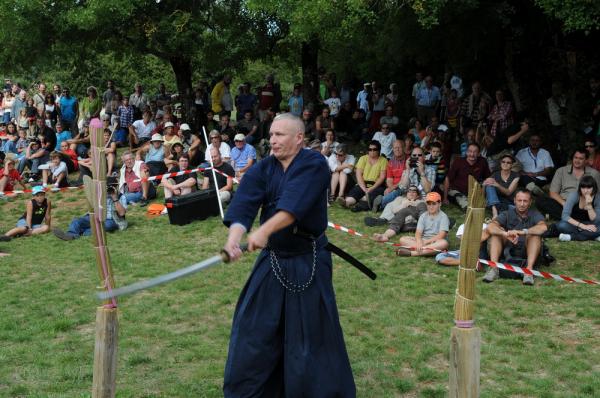 Démonstration par les clubs de kendo et iaido de Carmaux, Rodez et Montpellier