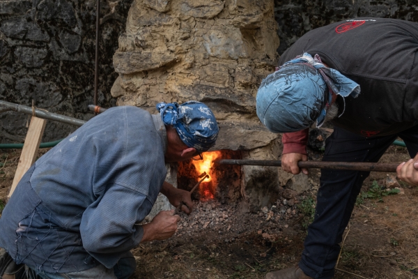 Bas-fourneau et grappage Sem 2020